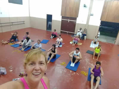 Aula de Pilates em Pindamonhangaba