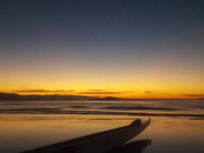 Canoagem em Bertioga